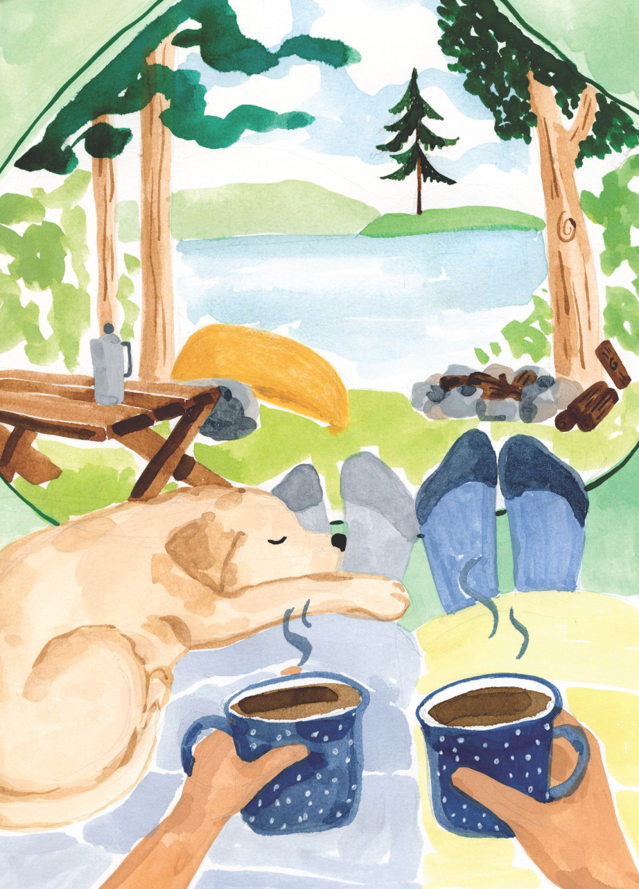 Camping by Sabina Fenn