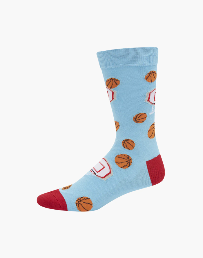 Mens Hoops' Bamboo Sock