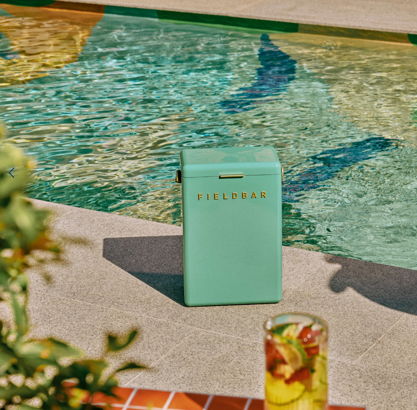 Drinks Box in Parisian Green