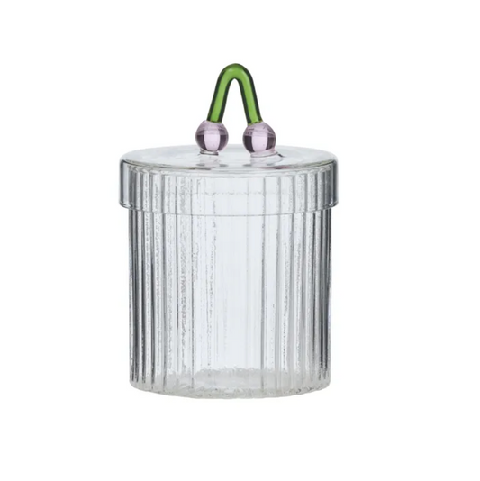 Cherry on Top Glass Jar