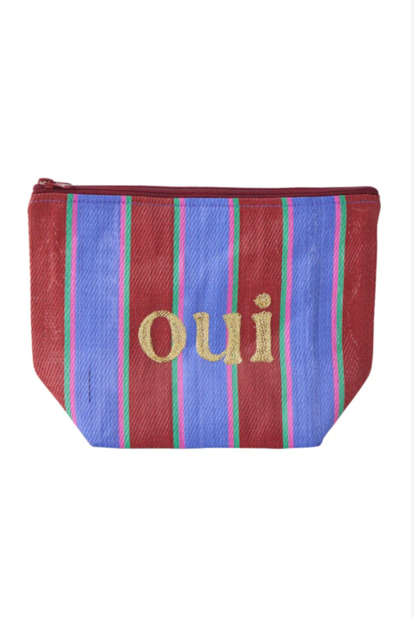 Oui Recycled Pouch in Multi Colour