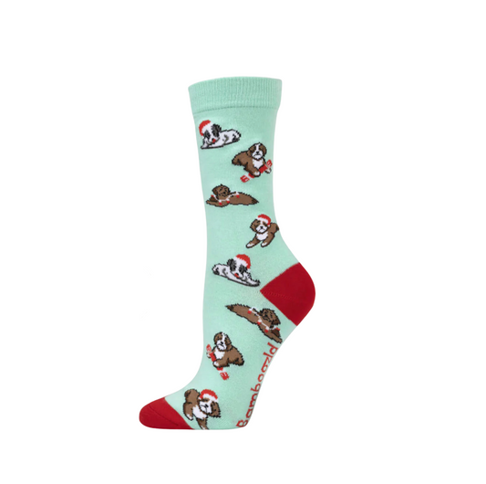 Women's Chrissy Cavoodles Bamboo Sock