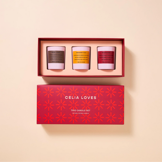European Holiday - Trio Candle Set