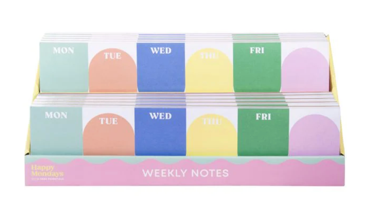 Weekly Note Pad