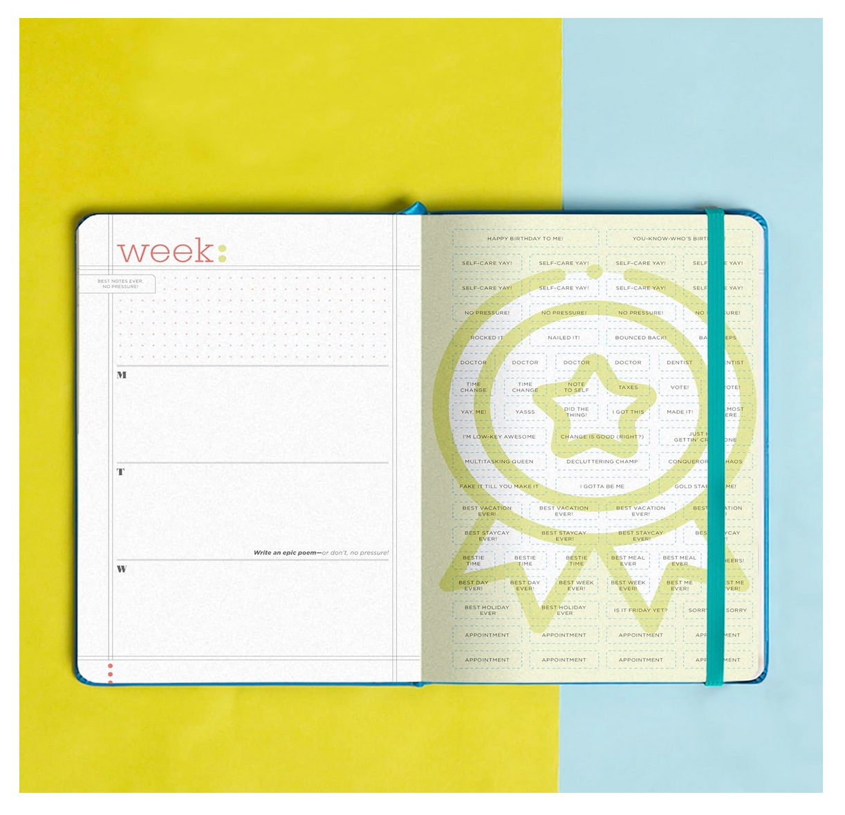 Best Year Ever Large Undated Planner