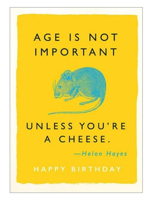 Age & Cheese