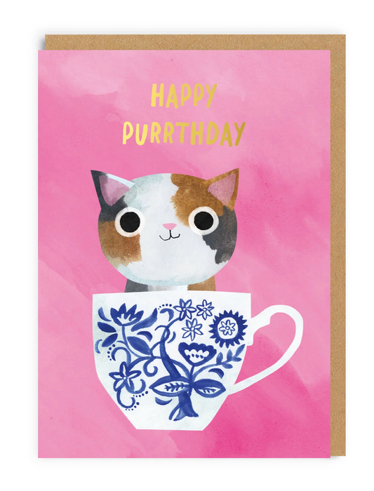 Pink Teacup Cat