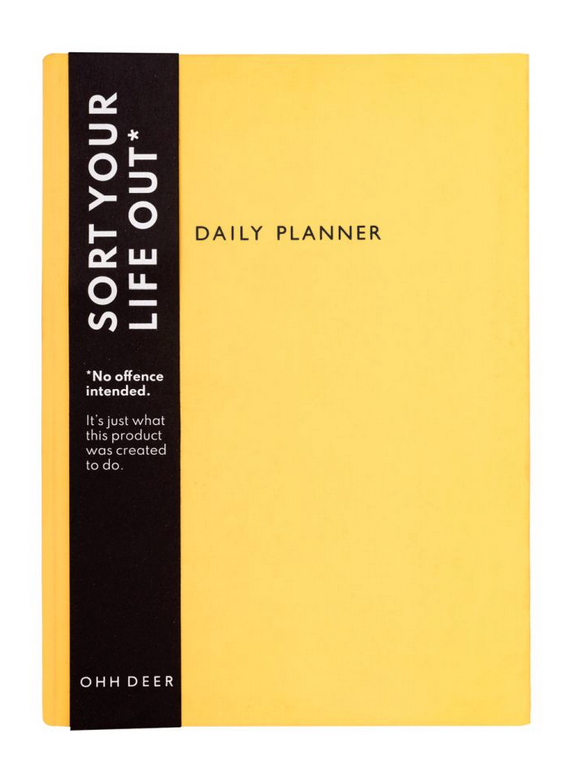 Sort Your Life Out Planner Yellow