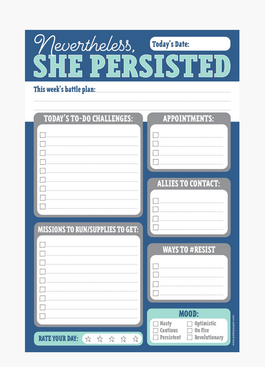 Nevertheless She Persists