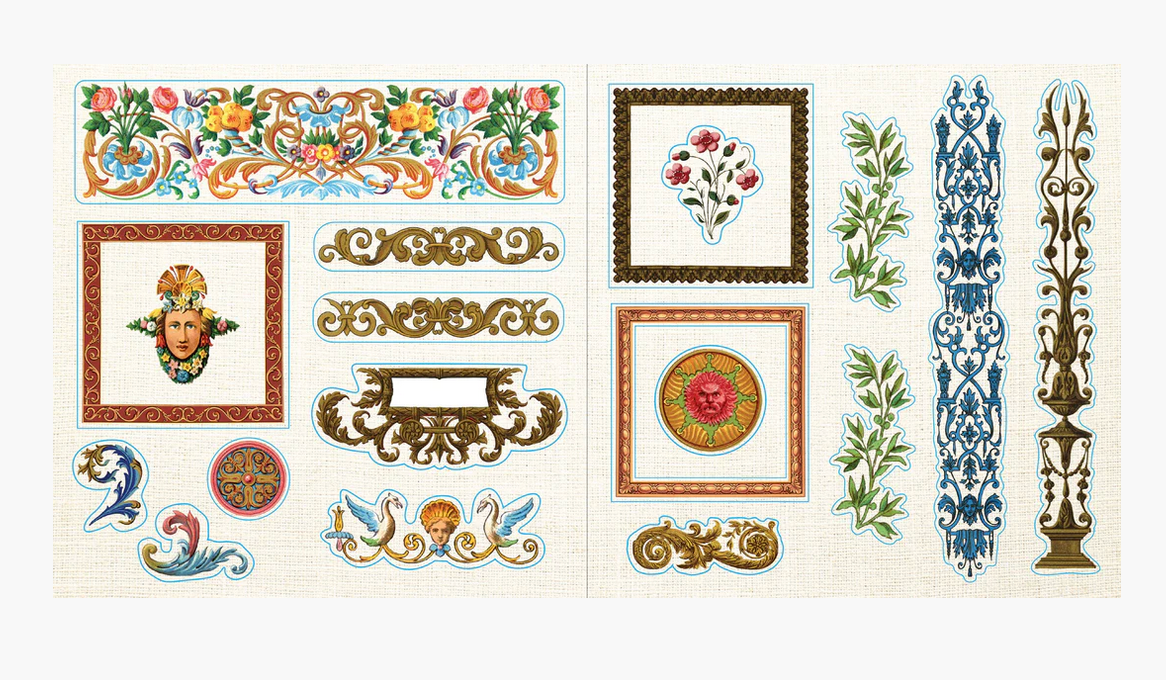 Ephemera Sticker Book