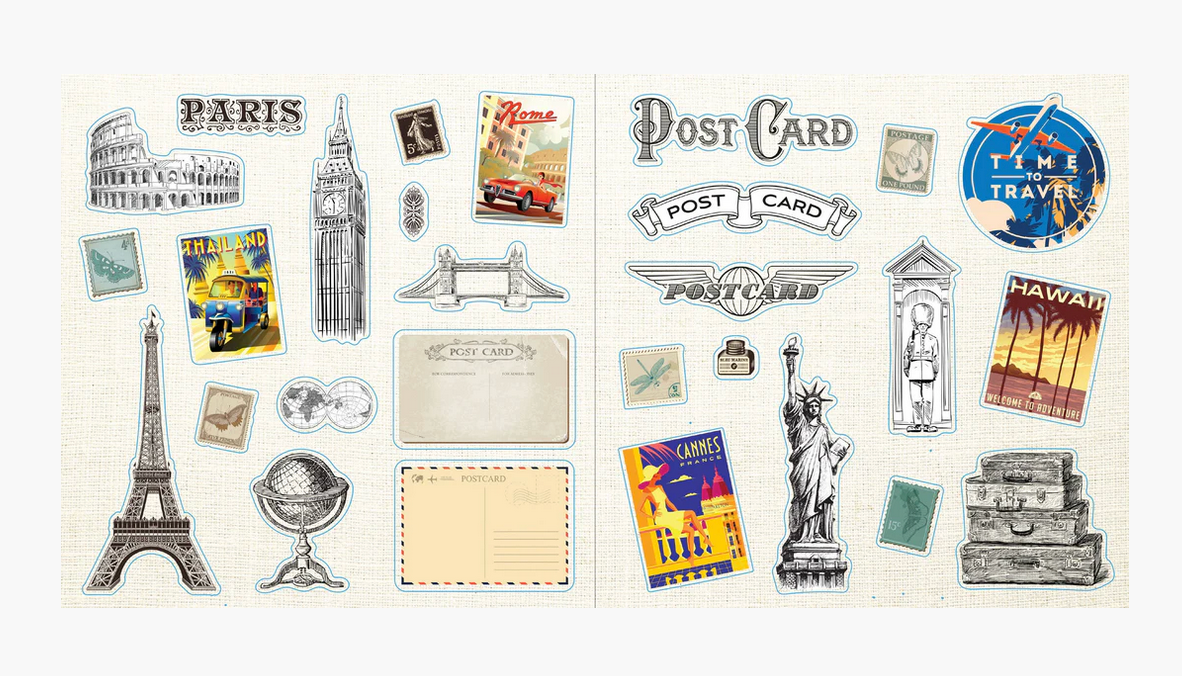 Ephemera Sticker Book