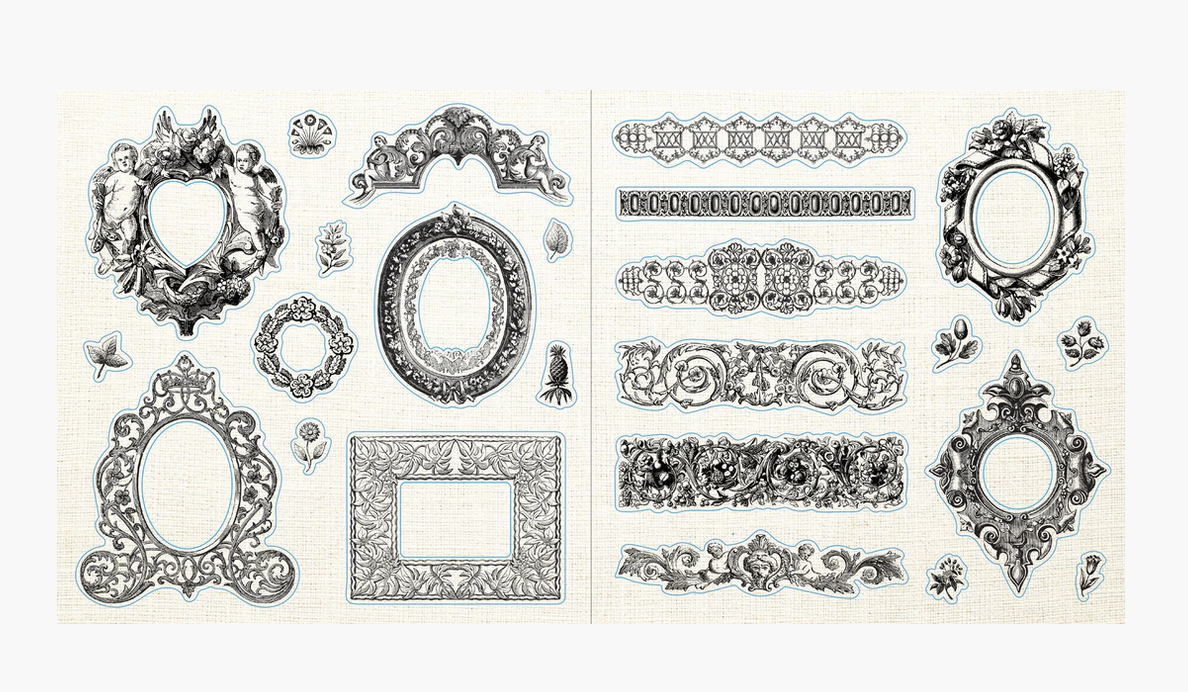 Ephemera Sticker Book