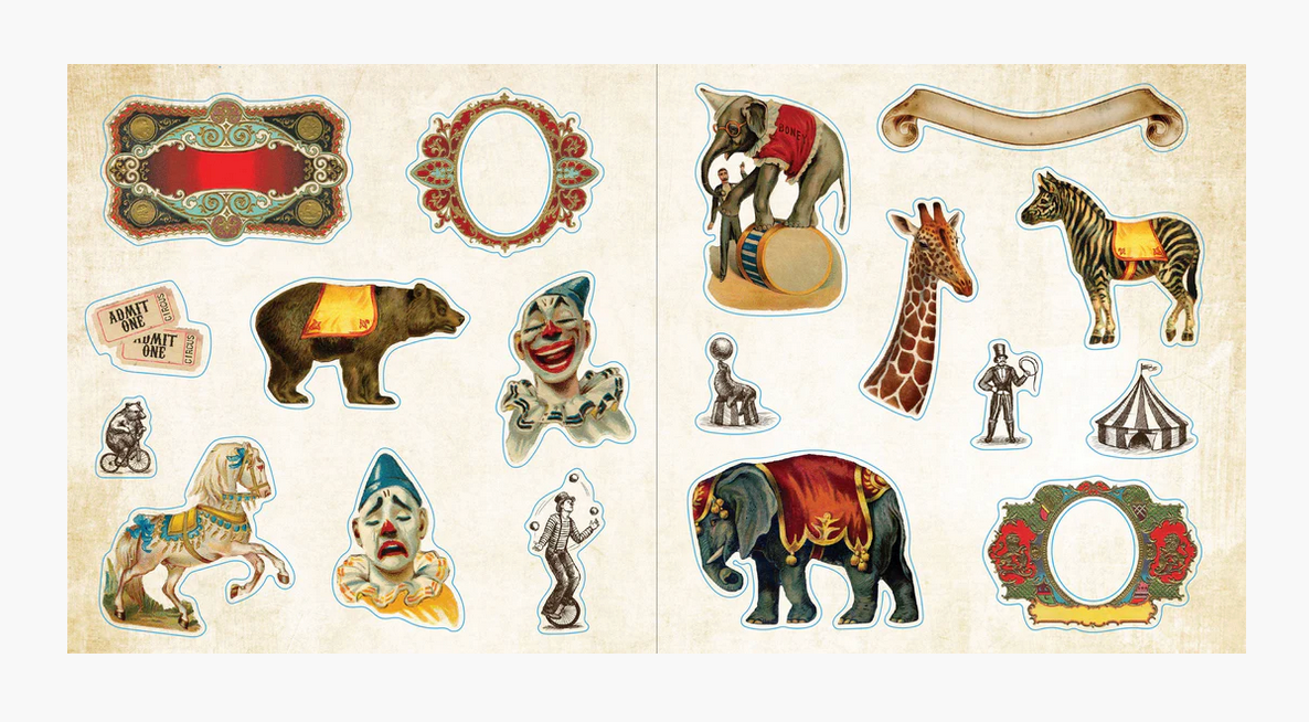 Ephemera Sticker Book