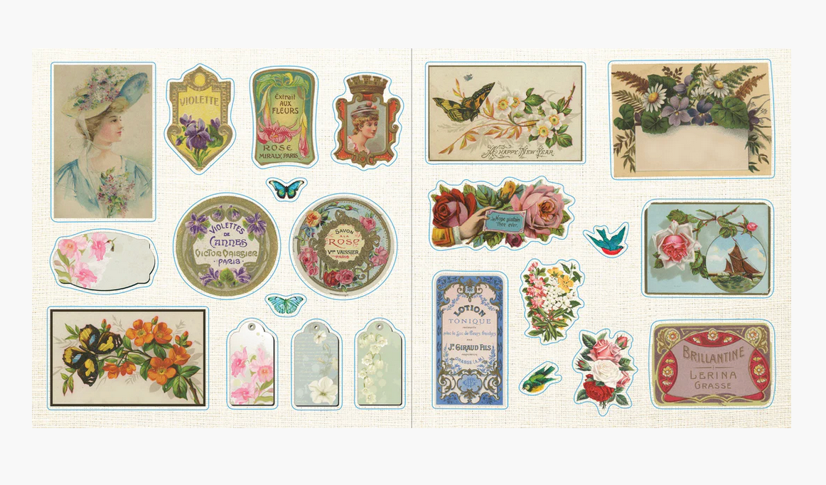 Ephemera Sticker Book