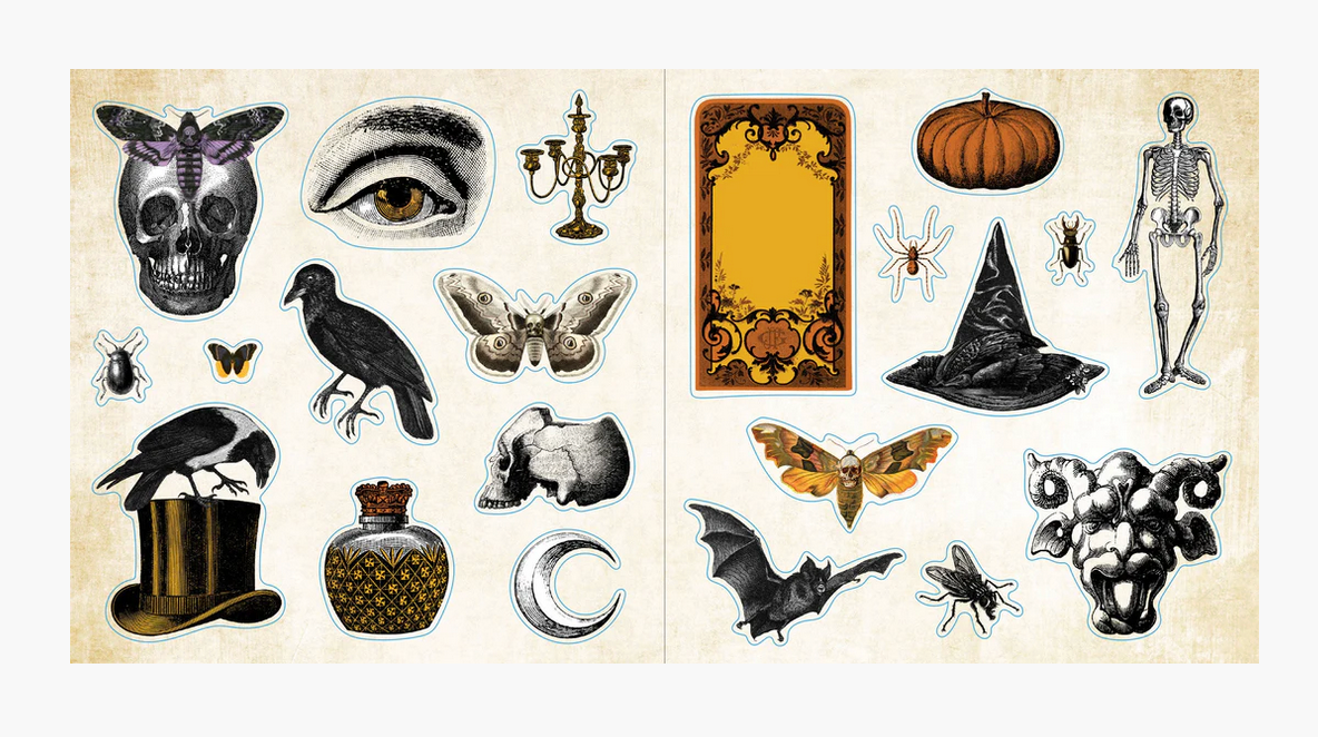 Ephemera Sticker Book