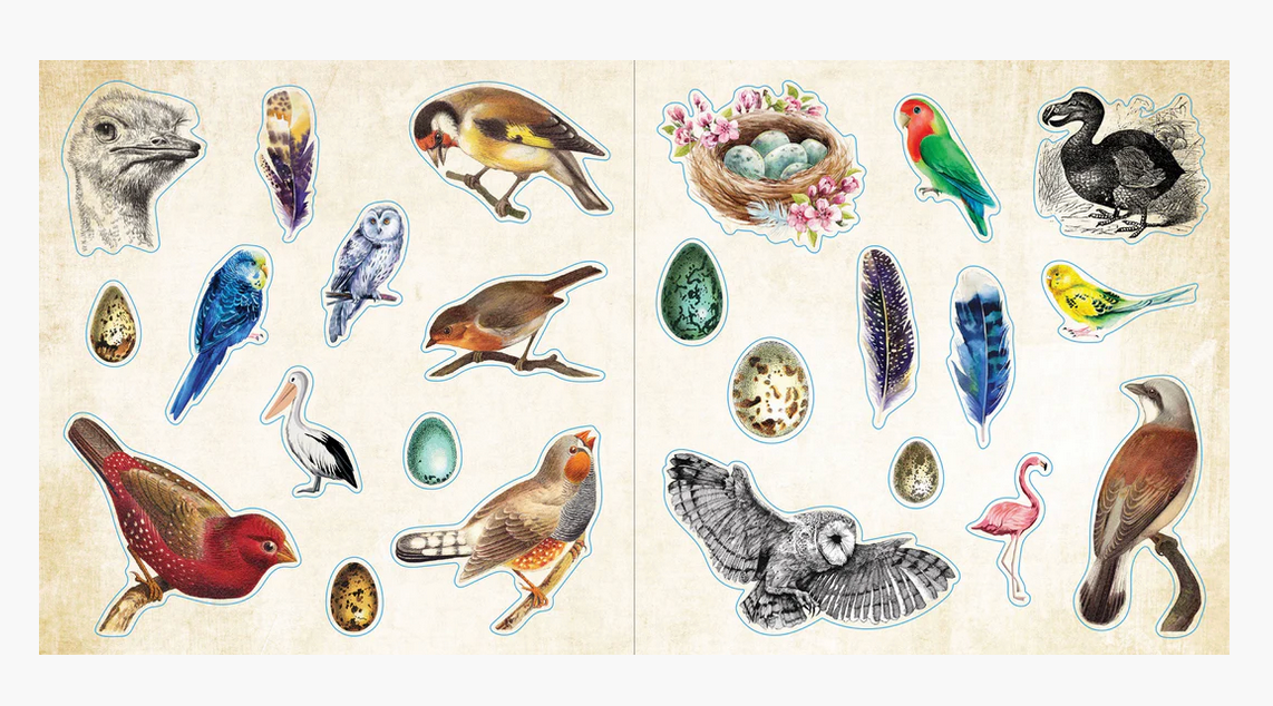 Ephemera Sticker Book