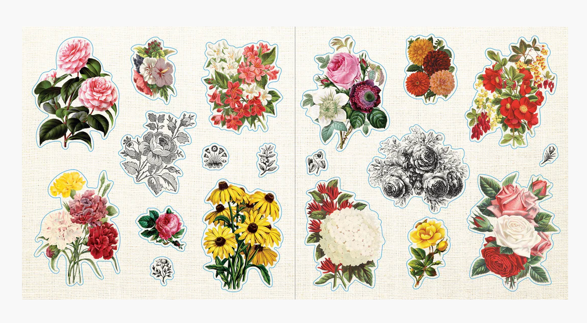 Ephemera Sticker Book