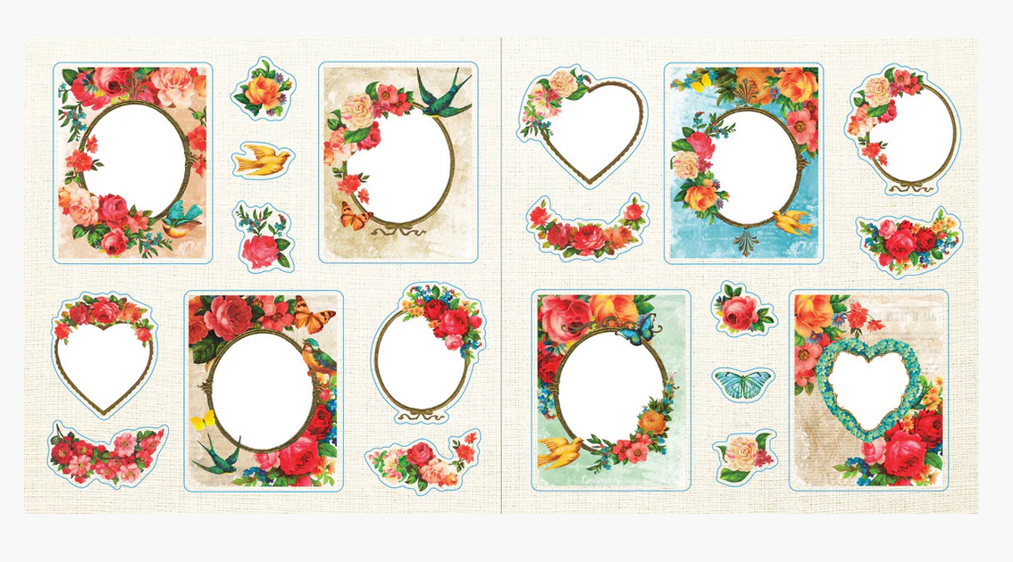 Ephemera Sticker Book
