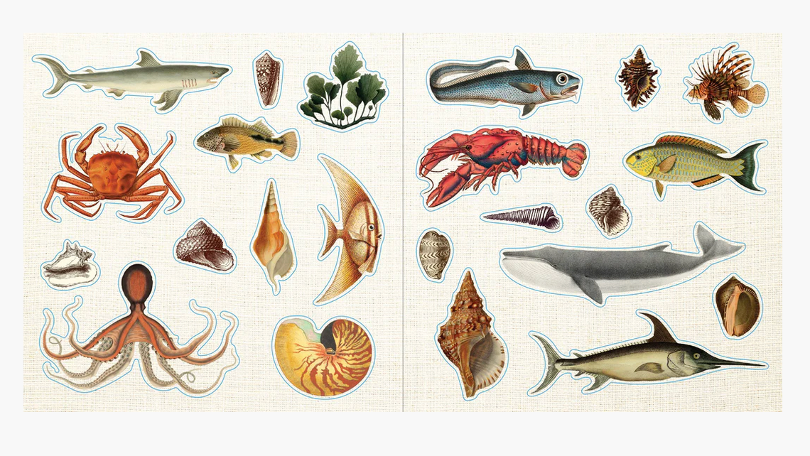 Ephemera Sticker Book