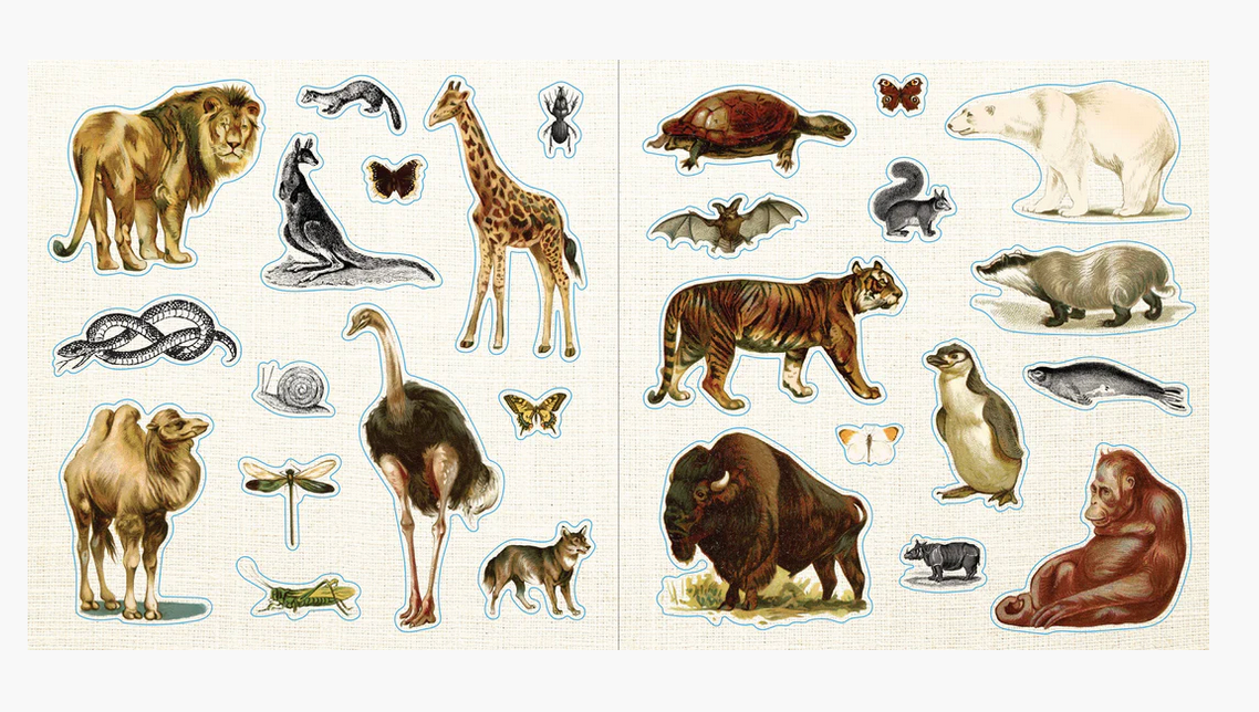 Ephemera Sticker Book
