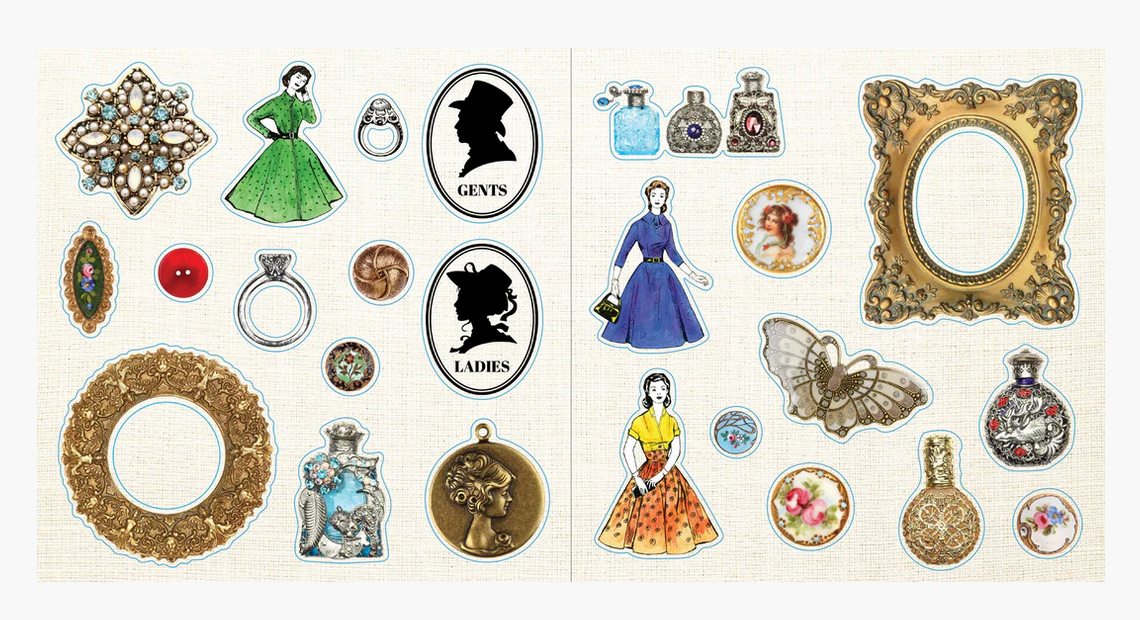 Ephemera Sticker Book