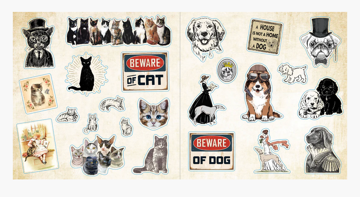 Ephemera Sticker Book