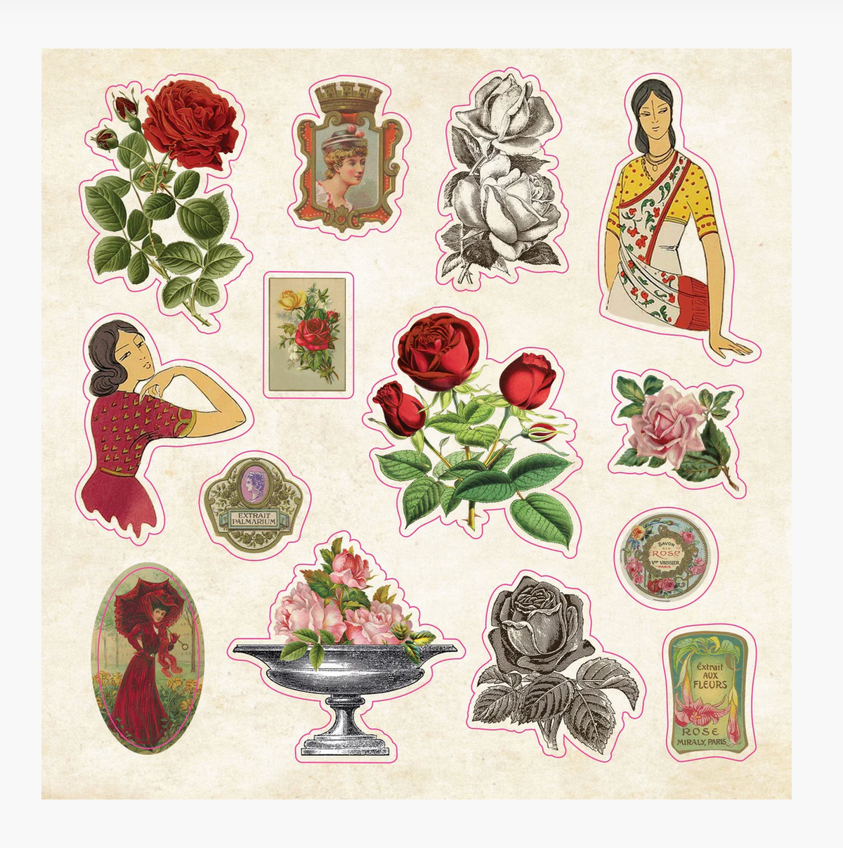 The Sticker Book of Curiosities