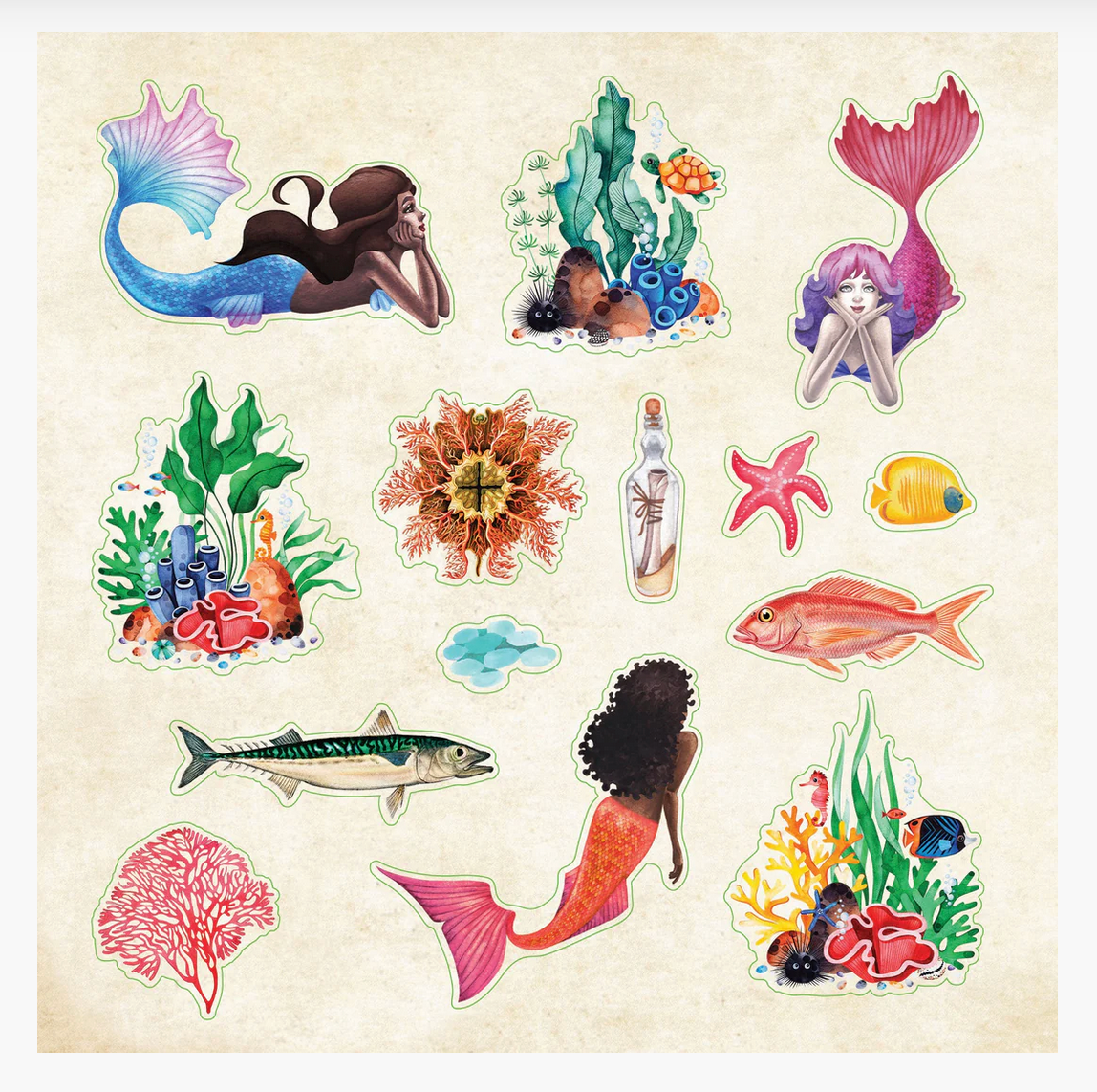 Poseidon's Kingdom Sticker Book