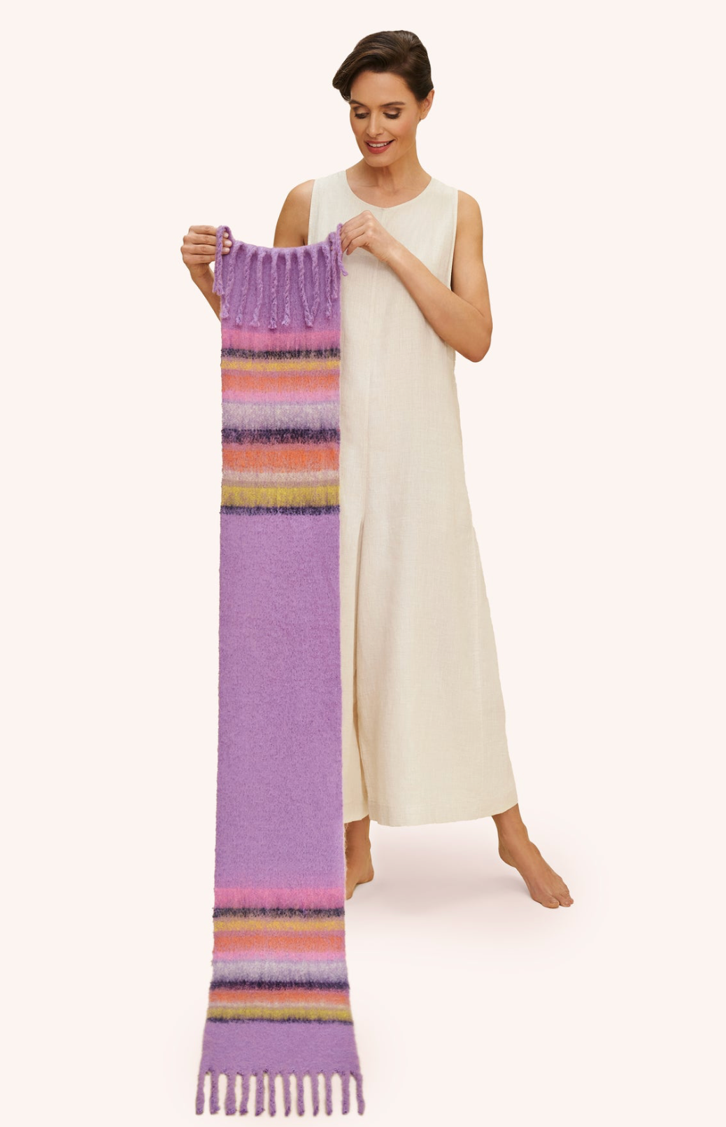 Sammy Cosy Scarf in Violet