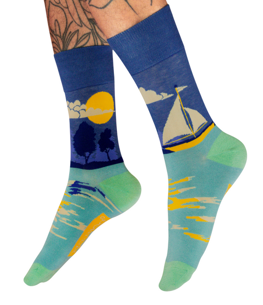 Smooth Sailing Men's Socks