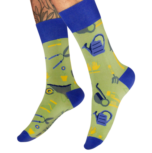 Greenfingers Men's Socks in Sage
