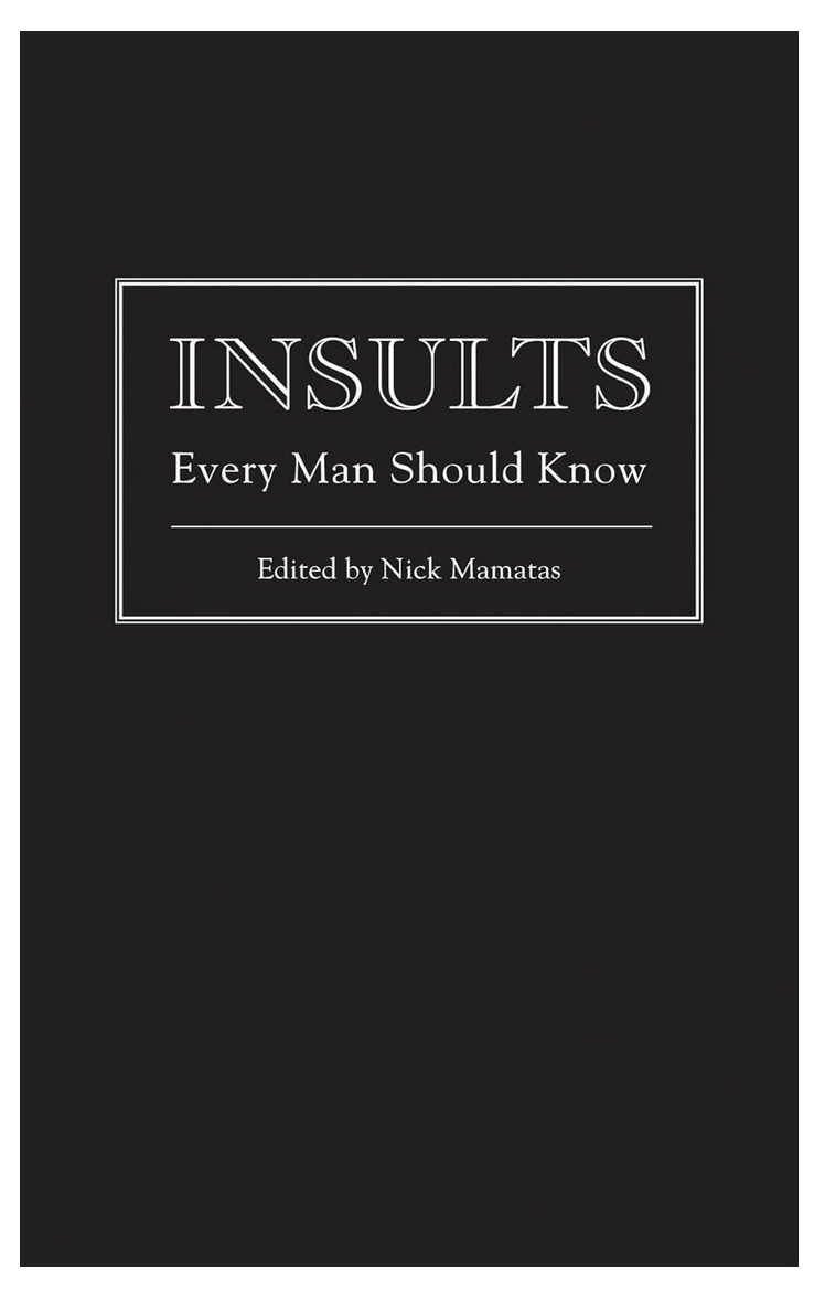 Insults: Every Man Should Know