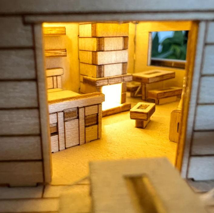 Forest Cottage - DIY Model Kit