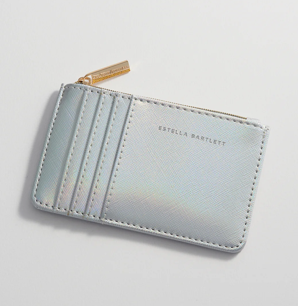 Positive Vibes Iridescent Card Purse