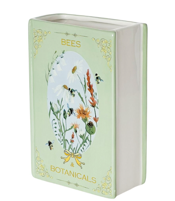 Bees & Botanicals Story Book Vase