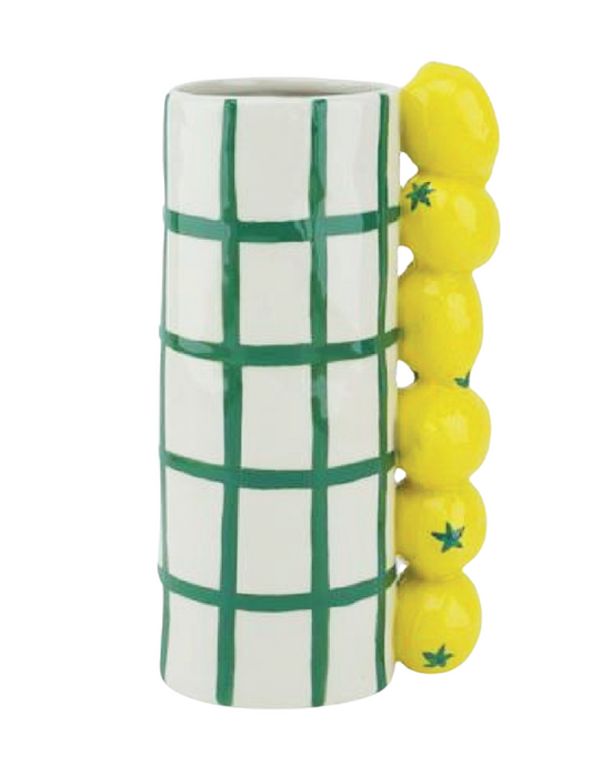 Tuscan Lemon Yellow Vase