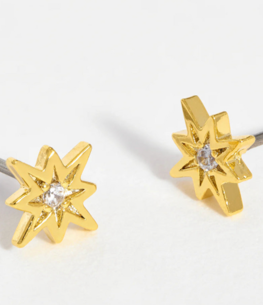 North Star Stud Earrings