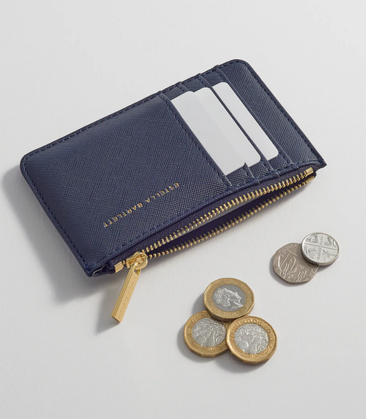 Woman on a Mission Card Purse in Navy