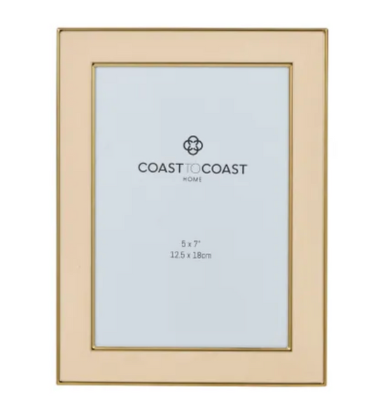 Garnier Metal 5x7" Frame in Nude