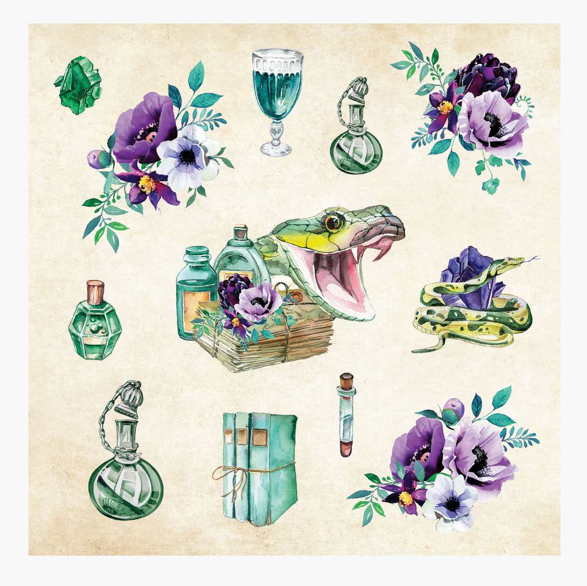 Mystical Ephmera Sticker Book