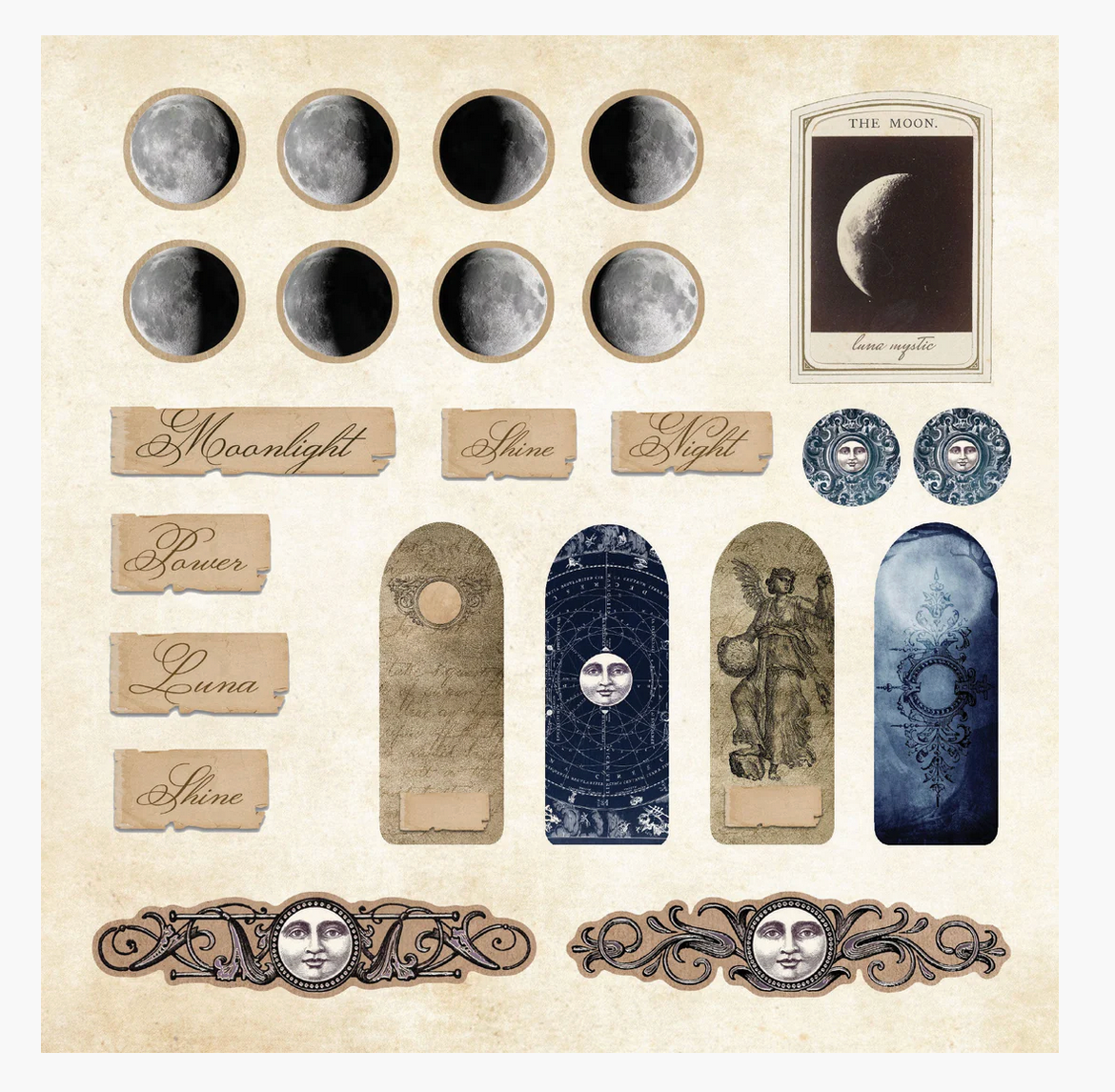 Mystical Ephmera Sticker Book