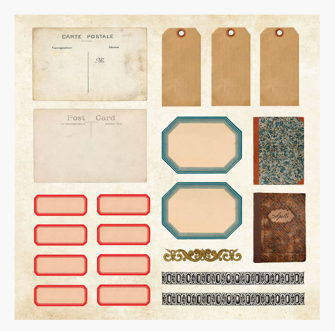 Mystical Ephmera Sticker Book