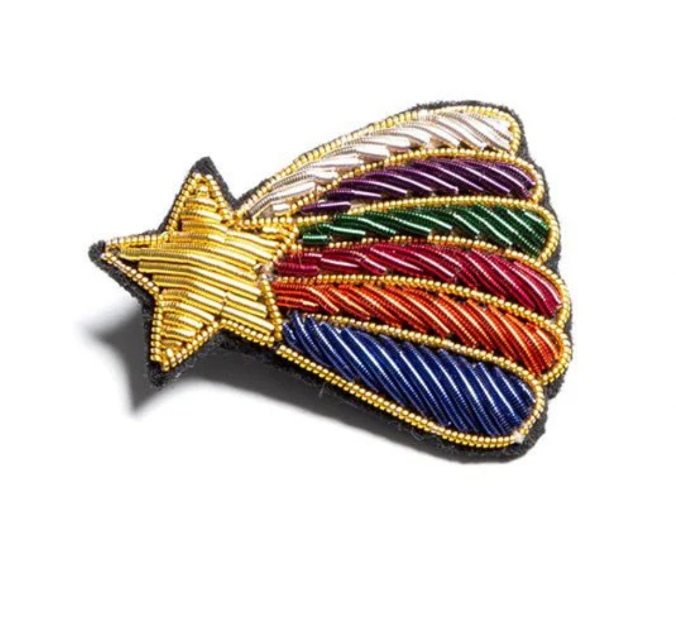 Shooting Star Brooch