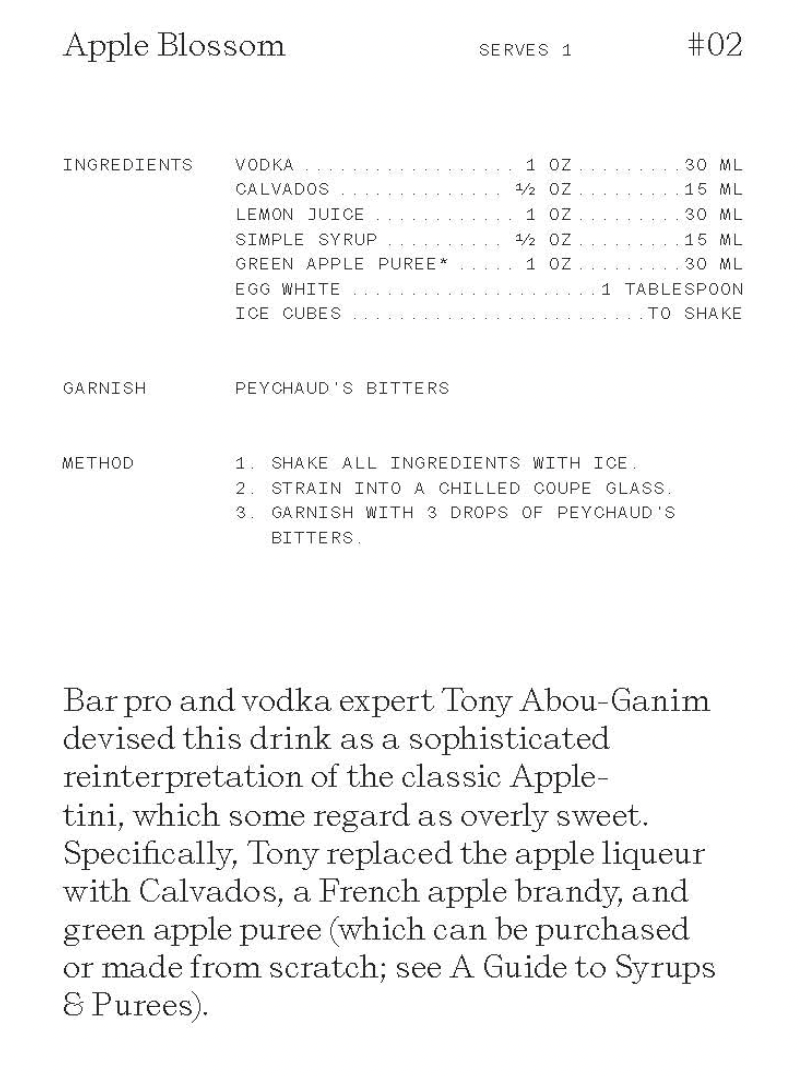 Cocktail Cabinet The Vodka