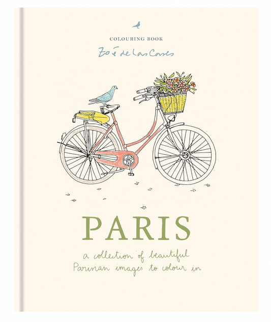 Paris a collection of Parisian Images to colour in