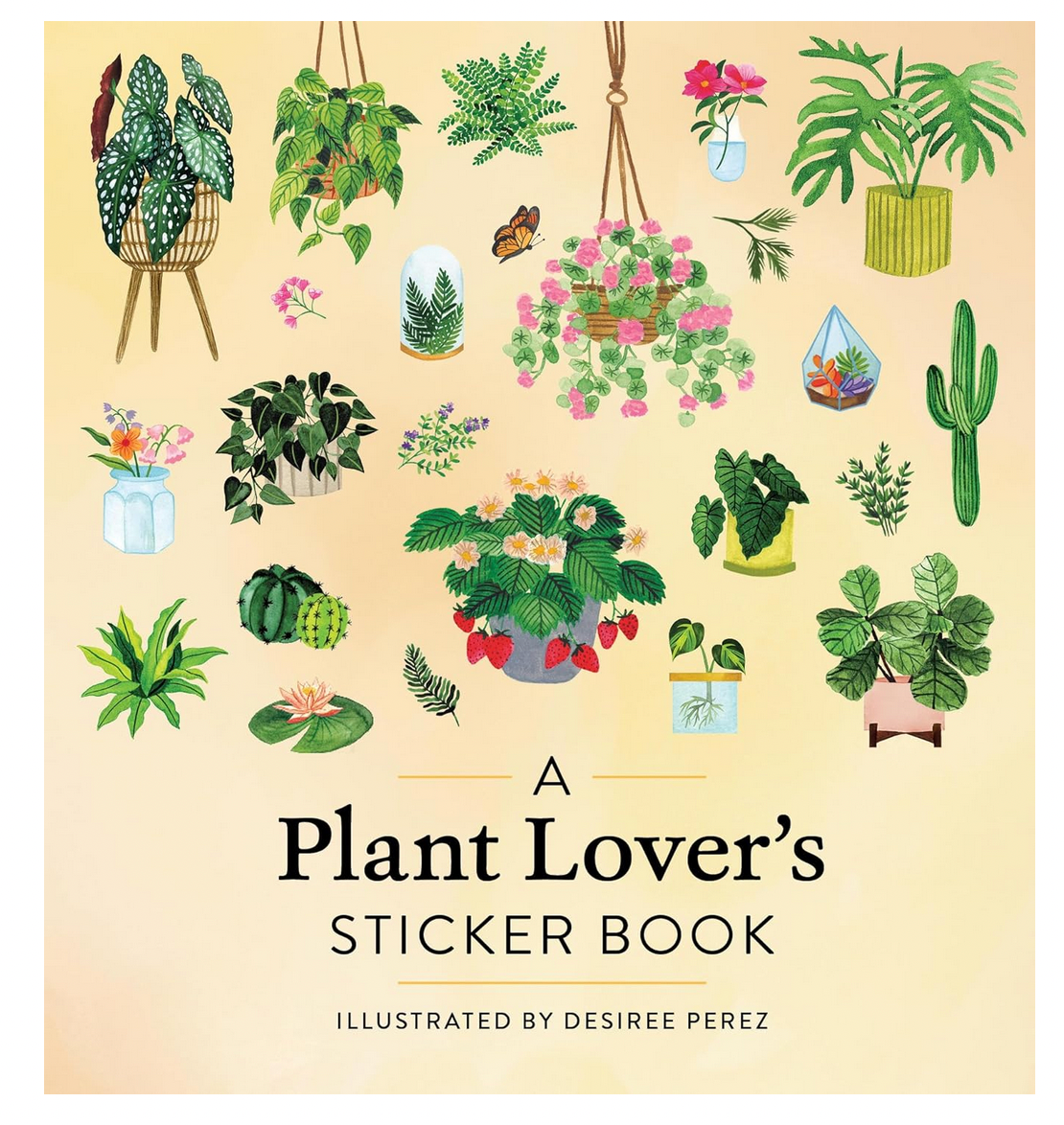 A Plant Lovers Sticker Book