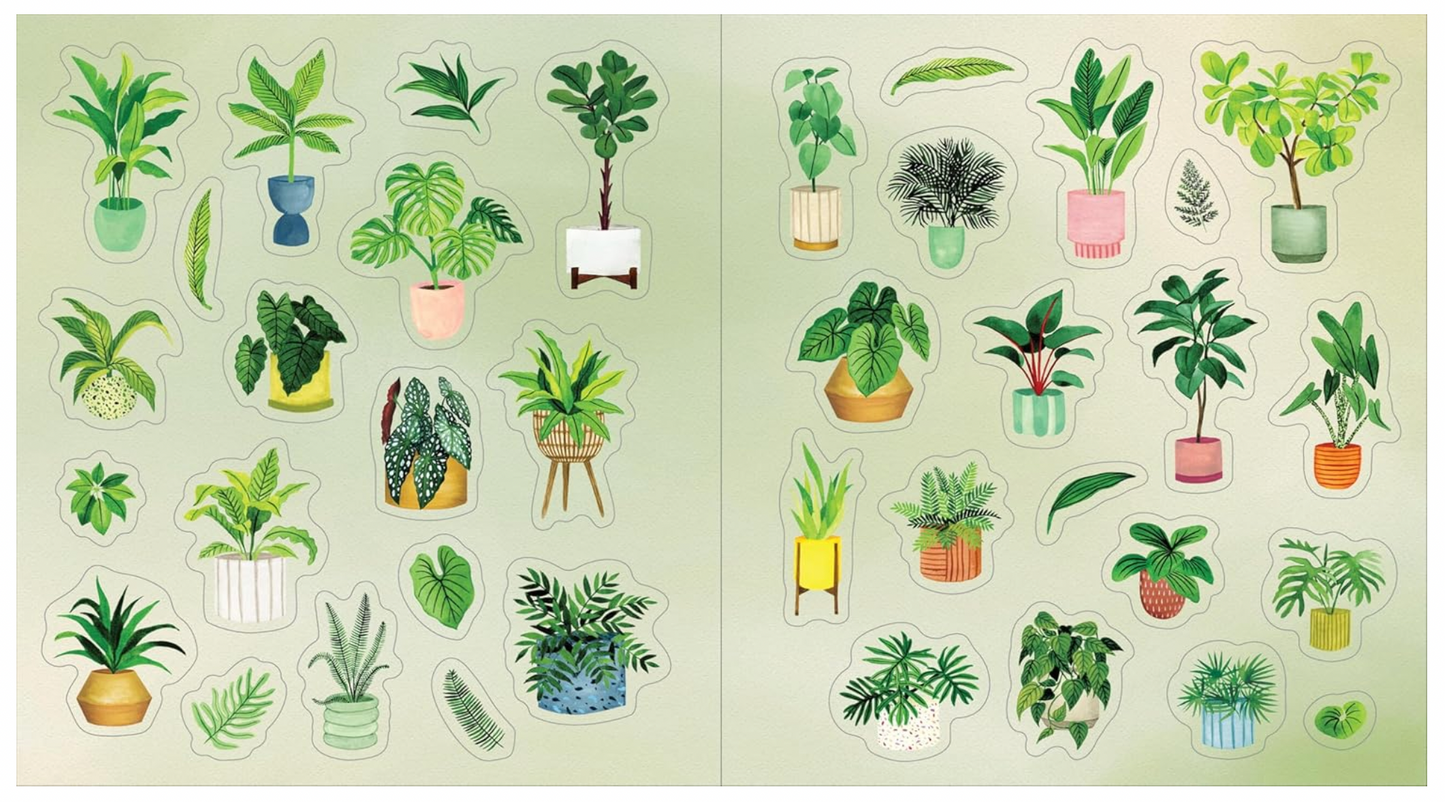 A Plant Lovers Sticker Book