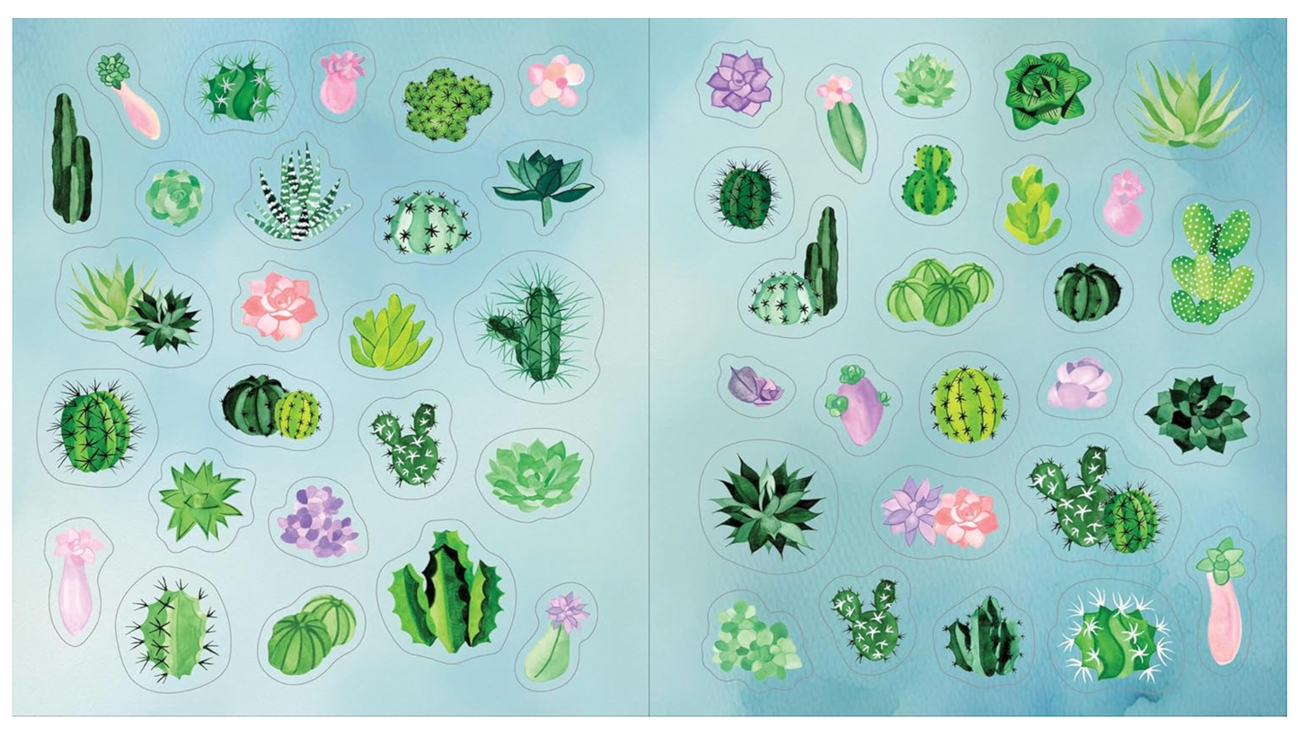 A Plant Lovers Sticker Book