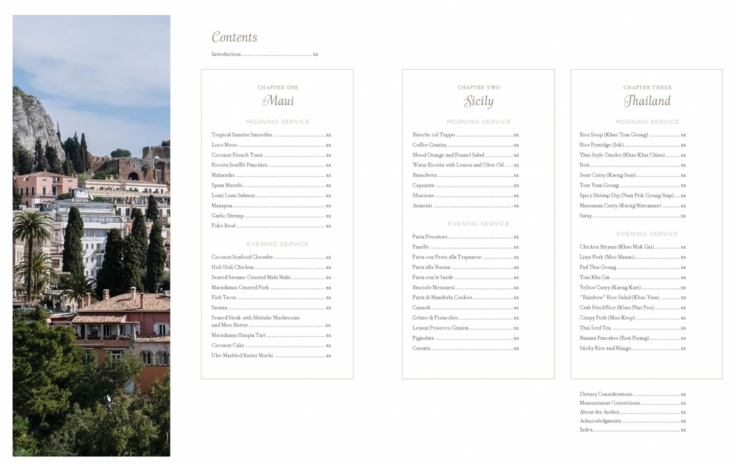 The White Lotus Offical Cookbook