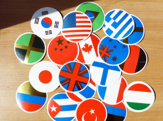 Stickers Around the World